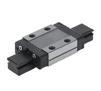 Oumefar Mini Guida Lineare Guida Scorrevole Leggera e Durevole Ad Alta Precisione per Progetti Fai da Te con Cuscinetti in Acciaio Altezza 6,5 mm (MGN9C)