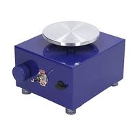 Oumefar Mini Ruota Ceramica Kit di Colore Brillante Struttura Compatta Easy Operation Ruota per Bambini Stabile per Bambini per L'insegnamento Scolastico e L'interazione del Bambino dei (EU)