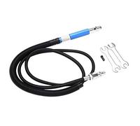 Oumefar Mini Smerigliatrice Pneumatica con Penna per Incisione Ad Aria, Mandrino da 2,3-3 Mm Blu 70000 Giri/min, Rettificatrice Pneumatica Portatile