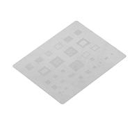 Oumefar Modello di Stencil per Reballing BGA Stagnatura Rapida in Acciaio Inossidabile Durevole per Serie S20 G988U G988B