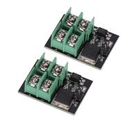 Oumefar Modulo di Commutazione MOSFET, Modulo Transistor Ad Effetto di Campo con Terminale a Vite di Isolamento Ottico per Controllo IO del Microcontrollore