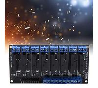 Oumefar Modulo relè a Stato Solido a Corpo Piccolo a 8 per un Comodo Controllo Dell'automazione Domestica Actuator a Basso Livello da 5 V -CA Scelta delle Persone