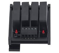 Oumefar Modulo relè a Stato Solido con Rivestimento Resistente Alla Corrosione per un Cablaggio Semplice, Montaggio su Guida DIN - Ideale per il Controllo di Apparecchiature Elettriche