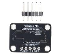 Oumefar Modulo Sensore di Luce Ambientale Veml7700, I2C IIC 16 Bit 0-120klx Modulo Sensore di Misurazione della Luce