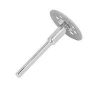 Oumefar Mola Diamantata Affilata con Fori, 10 Dischi Taglio Rivestiti per Attacco Utensile Rotante, Adatta per Tagliare Alluminio/rame, per Rinnovamento di Parcheggi/pavimenti in Cemento (22 mm)