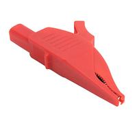 Oumefar Morsetto/Supporto Elettrico, Ottone Sicuro, Isolato, 32 A/1000 V, Morsetto/Supporto per Test Batteria Auto per Vari Progetti Elettrici, Tester di Tensione, Adatto a Tutte le Batterie per