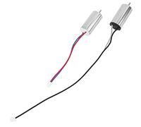 Oumefar Motore Microspazzola Ad Alta velocità a Basso Rumore per Drone con Sterzo Robot, Cavo Micromotore Mini Formato 4 Pezzi 10x20mm per Motore Giocattolo