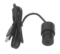 Oumefar Oculare Elettronico Digitale, Fotocamera per Microscopio USB da 2 MP con Bilanciamento del Bianco Manuale/automatico, per Aula di Scienze, con Misurazione, Calibrazione, Presa