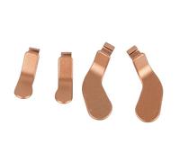 Oumefar Palette Controller Parti di Ricambio Durevoli in Acciaio Inossidabile per Controller One Serie 2, Blocchi Grilletto per un Fuoco più Veloce, Perfetti per i Giocatori, 4 Pezzi (#2)