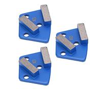 Oumefar Pattini Diamantati per Calcestruzzo, 2 Denti Lunghi e Affilati, Blu 120# per Attrezzature Industriali