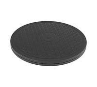 Oumefar Piattaforma Girevole Girevole Supporto in Gomma da 10 `` Piattaforma Girevole Rotonda Piattaforma Display Piattaforma Girevole a 360 ° Base Girevole Base Girevole per Monitor TV Monitor LCD