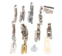 Oumefar Piedino premistoffa Set Universale per Macchina da Cucire Vintage Kit Piedino per Uso Domestico Accessori per Cucire Fai da Te
