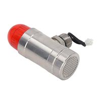 Oumefar Pila Luminosa a LED Ad Alta luminosità, Lampada di Avvertimento Industriale per Rilevamento Gas, Materiale in Acciaio Inossidabile per Lavoratori Metallurgici/petrolchimici, Confezione 1