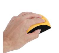 Oumefar Platorello Abrasivo Manuale con Gancio e Anello Disco Abrasivo Morbido Ed Elastico da 5 Pollici per Levigatura a Lungo Termine e Comodo Utilizzo a Mano (6 pollici 150 mm)