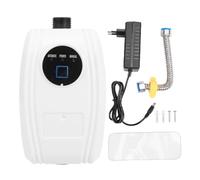 Oumefar Pompa Booster Automatica Pompa Booster Ad Alta Portata da 65 W Ad Alta Prevalenza per Acqua Altezza 24 L/min con Protezione IP56 per (Spina UE 100-240 V)
