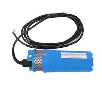 Oumefar Pompa Solare per Acqua Profonda, capacità 6,5 Litri (Blu) | Materiali resistenti alla corrosione, Adatto per l\'irrigazione, Supporto per il funzionamento a secco, Fornitura idrica