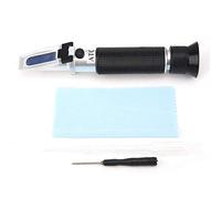 Oumefar Refrattometro Portatile per Animali Domestici RZ126, Tripla Scala per la densità Specifica delle Urine di Cani e Gatti e la Concentrazione di Proteine nel Siero, con Com