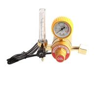 Oumefar Regolatore di CO2 Riscaldamento Ad Alta Potenza Controllo della Temperatura Riduttore di Pressione per Saldatura Schermata con Anidride Carbonica Ottone/vetro/lega 15M³/H