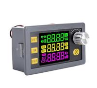 Oumefar Regolatore di Tensione Regolabile Potente Alimentatore Convertitore CC per Driver LED da Laboratorio, Display LCD da 1,5 Pollici, per Ingegneri e Appassionati di Fai da Te, 1 X Alimentatore