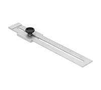 Oumefar Righello per Marcare Fori per la Lavorazione del Legno, Pennarello Durevole, 0-250 Mm per Falegnami e Appassionati del Fai Te