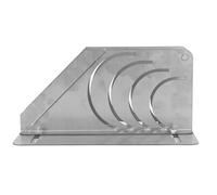 Oumefar Righello per Tagliare Tubi Isolanti Efficiente Tagliatubi in Schiuma di Gomma da 45 Gradi per Diametro 20-50 Mm, Acciaio Inossidabile, Uso Diretto