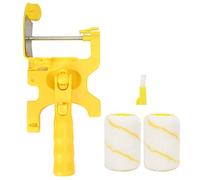 Oumefar Rullo per smussare la Vernice con Pennello Regolabile Rullo di rifinitura Rullo per rifinire la separazione