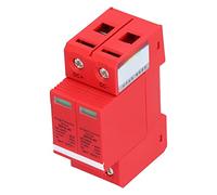 Oumefar Scaricatore di Sovratensione CC Fotovoltaico 2P Scaricatore Altamente Affidabile per Progetti di Energia Solare 1000 V Arancione 1 unità