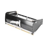 Oumefar Scatola di Finitura per Cartongesso, Strumento Professionale per Raschietto per Stucco per Intonacare e Raschiare le Pareti per Progetti di Ristrutturazione Domestica e (12in)