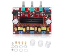 Oumefar Scheda Amplificatore di Potenza Digitale, TPA3116D2 2x50W+100W Scheda Amplificatore di Potenza a 2.1 Canali per Telefoni Cellulari e Computer, Grande Potenza e Suono