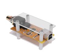 Oumefar Scheda Audio USB PCM2706C Para Decodifica Audio USB Al Convertitore Audio Dell'adattatore di Uscita Digitale Coassiale per Sistemi e Audiofili PCB Acrilico