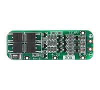 Oumefar Scheda di protezione per batteria 20 A, 3S, 12,6 V, intelligente agli ioni di litio, scheda di protezione con recupero automatico 18650, batteria agli ioni di litio