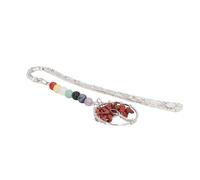 Oumefar Segnalibro Chakra in Metallo, Design di Bilanciamento Energetico | Finto , resistente lega di zinco, decorativo per studenti, migliora la messa a fuoco, stile vintage