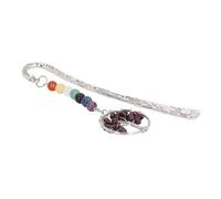 Oumefar Segnalibro Chakra in Metallo, Design di Bilanciamento Energetico | Finto , resistente lega di zinco, decorativo per studenti, migliora la messa a fuoco, stile vintage