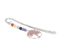 Oumefar Segnalibro Chakra in Metallo, Design di Bilanciamento Energetico | Finto , resistente lega di zinco, decorativo per studenti, migliora la messa a fuoco, stile vintage