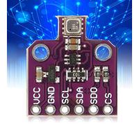 Oumefar Sensore di Pressione Scheda di Sviluppo Ultra Piccola Ad Alte Prestazioni per Previsioni Meteorologiche CJMCU-680 BME680 per Appassionati di Fai da Te Metallo Viola 1 X
