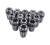 Oumefar Set di Pinze ER11 Mandrino a Molla Accurato per Macchine Utensili per Fresatura CNC, 13 Pezzi/set, per Serraggio di Pezzi per Rettifica di Foratura