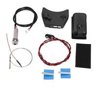 Oumefar Set Pickup per Chitarra, Preamplificatore per Buca per Chitarra Folk con Trasduttore a Ponte Pickup Scatola di Risonanza Microfono per Chitarre Acustiche