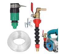 Oumefar Spruzzatore d'Acqua della Macchina Taglio, Ugello di Rimozione della Polvere Efficiente Universale per Smerigliatrice Angolare e Varie Macchine Taglio in Acciaio Inossidabile 3