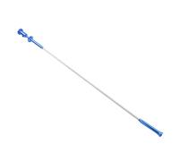 Oumefar Strumento di Prelievo Magnetico Ad Artiglio Luce LED Flessibile 24" Magnete a Molla di 1 Kg per Addetti Alla Manutenzione di Spazi Bui Lega di Alluminio