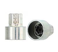 Oumefar Strumento di Rimodellamento del Dado a Traino Bloccato Ruota, Chiave di Blocco della Ruota Anti -furto di Sostituzione della Presa del Lugnut per Auto 1 3 5 6 7 Serie X1 X2 X3 (045)