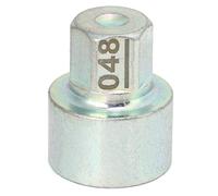 Oumefar Strumento di Rimodellamento del Dado a Traino Bloccato Ruota, Chiave di Blocco della Ruota Anti -furto di Sostituzione della Presa del Lugnut per Auto 1 3 5 6 7 Serie X1 X2 X3 (048)