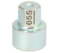 Oumefar Strumento di Rimodellamento del Dado a Traino Bloccato Ruota, Chiave di Blocco della Ruota Anti -furto di Sostituzione della Presa del Lugnut per Auto 1 3 5 6 7 Serie X1 X2 X3 (055)