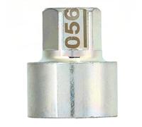 Oumefar Strumento di Rimodellamento del Dado a Traino Bloccato Ruota, Chiave di Blocco della Ruota Anti -furto di Sostituzione della Presa del Lugnut per Auto 1 3 5 6 7 Serie X1 X2 X3 (056)
