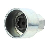 Oumefar Strumento di Rimodellamento del Dado a Traino Bloccato Ruota, Chiave di Blocco della Ruota Anti -furto di Sostituzione della Presa del Lugnut per Auto 1 3 5 6 7 Serie X1 X2 X3 (052)