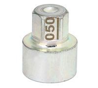 Oumefar Strumento di Rimodellamento del Dado a Traino Bloccato Ruota, Chiave di Blocco della Ruota Anti -furto di Sostituzione della Presa del Lugnut per Auto 1 3 5 6 7 Serie X1 X2 X3 (050)