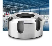 Oumefar Supporto per Dado Portapinza ER25UM di Alta Precisione per Barra Portautensili, Barra di Prolunga, Finitura in Ossido, 1 Pezzo (M32*1.5#03)