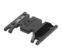 Oumefar Supporto per RC, Supporto per Trasmissione per Montaggio in Lega di Alluminio 1/10 Adatto per Axial SCX10 II 90046 90047 90075 Accessori per Auto RC (#1)