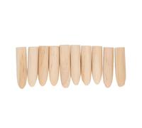 Oumefar Tappo per Foro Tascabile in Legno Premium, 9,5 Mm, 50 Pezzi per Confezione per Effetti Migliori, Tappo per Foro Tascabile per la Lavorazione del Legno Connessione Salda (Legno di pino)