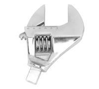 Oumefar Testa della Chiave Regolabile Testa della Chiave Ad Apertura Grande Ed Efficiente per i Lavoratori Dell'industria della a Torsione in Acciaio Al Cromo Vanadio, 1 X di per Lavoratori Pesanti