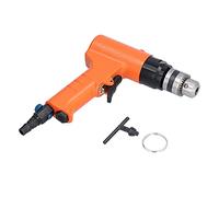 Oumefar Trapano Pneumatico Pneumatico, Mandrino Reversibile a Doppio Cuscinetto da 3,8 Pollici con Interruttore CW CCW, per Praticare Fori su Legno, Ferro, Alluminio e Pareti